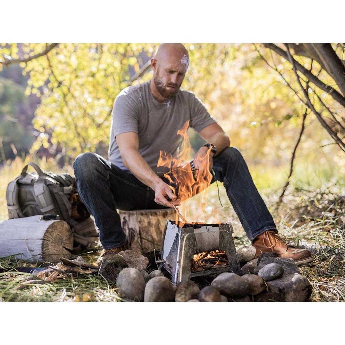 Barebones Portable Fire Pit With Heavy-Duty Bag