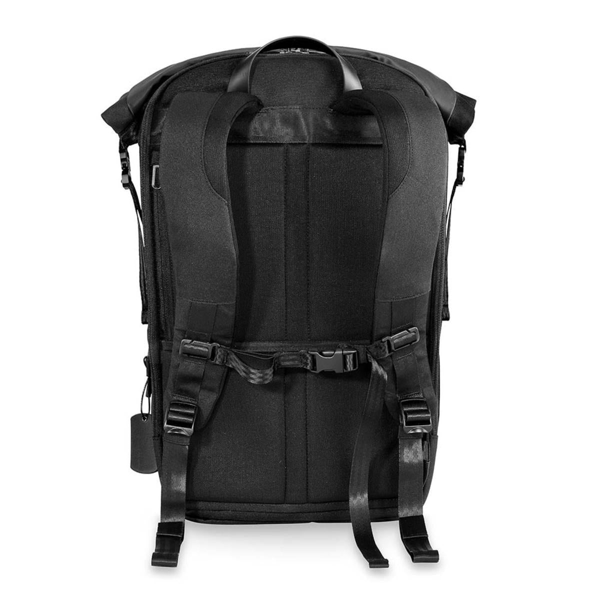 Briggs & Riley Large Roll-Top Backpack - Black