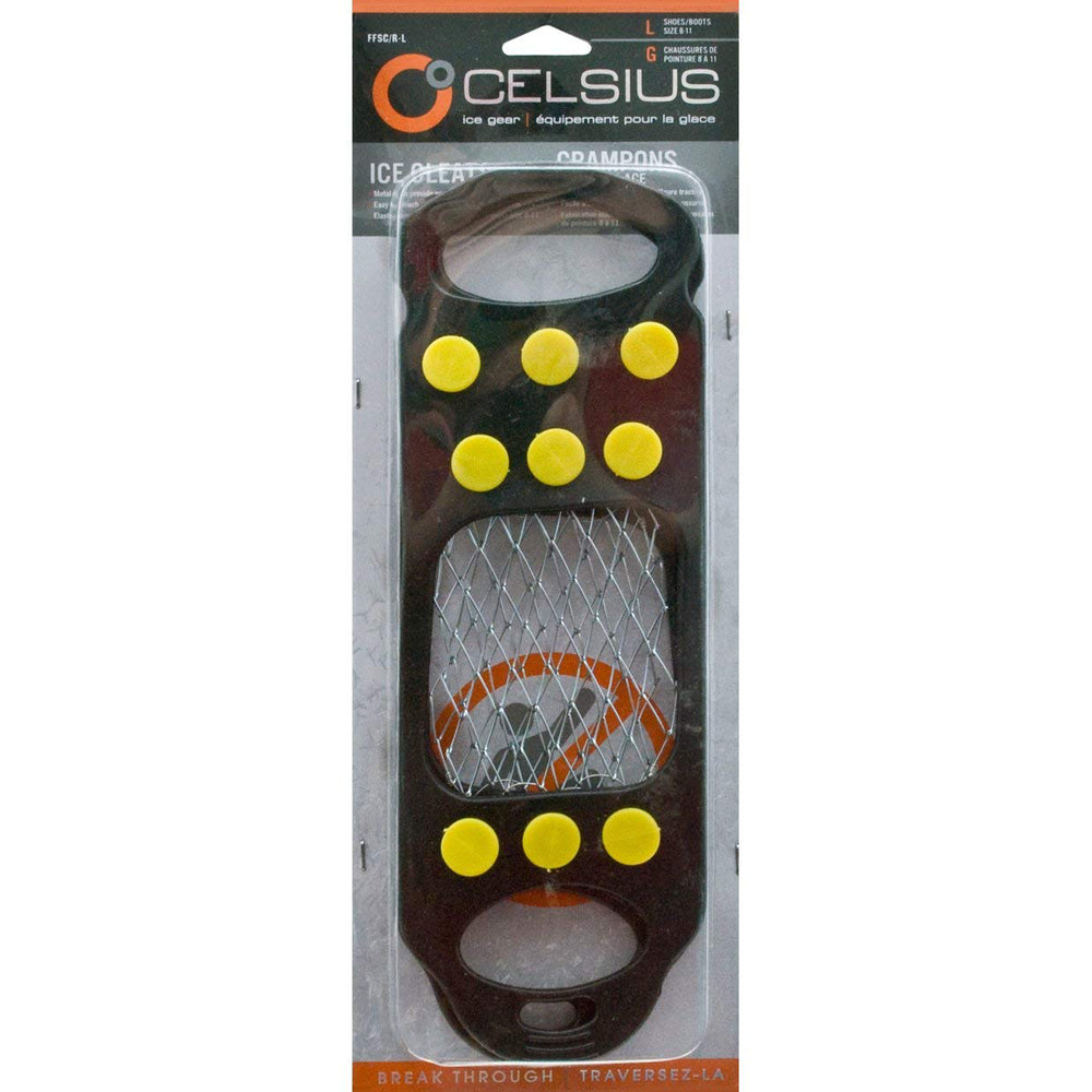 Celsius Full Foot Ice Cleats For Shoes