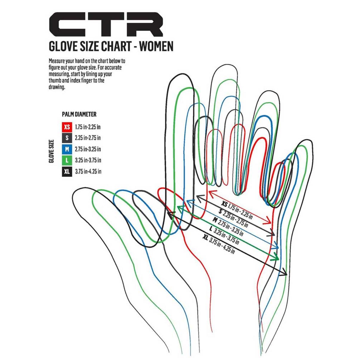 CTR By Chaos Glacier Air Protect Gloves