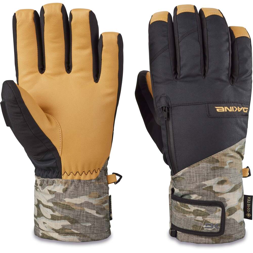 Dakine Mens Leather Titan Gore-Tex Short Gloves