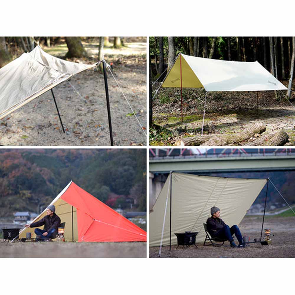 DOD Outdoors Compact Tarp Pole - Black