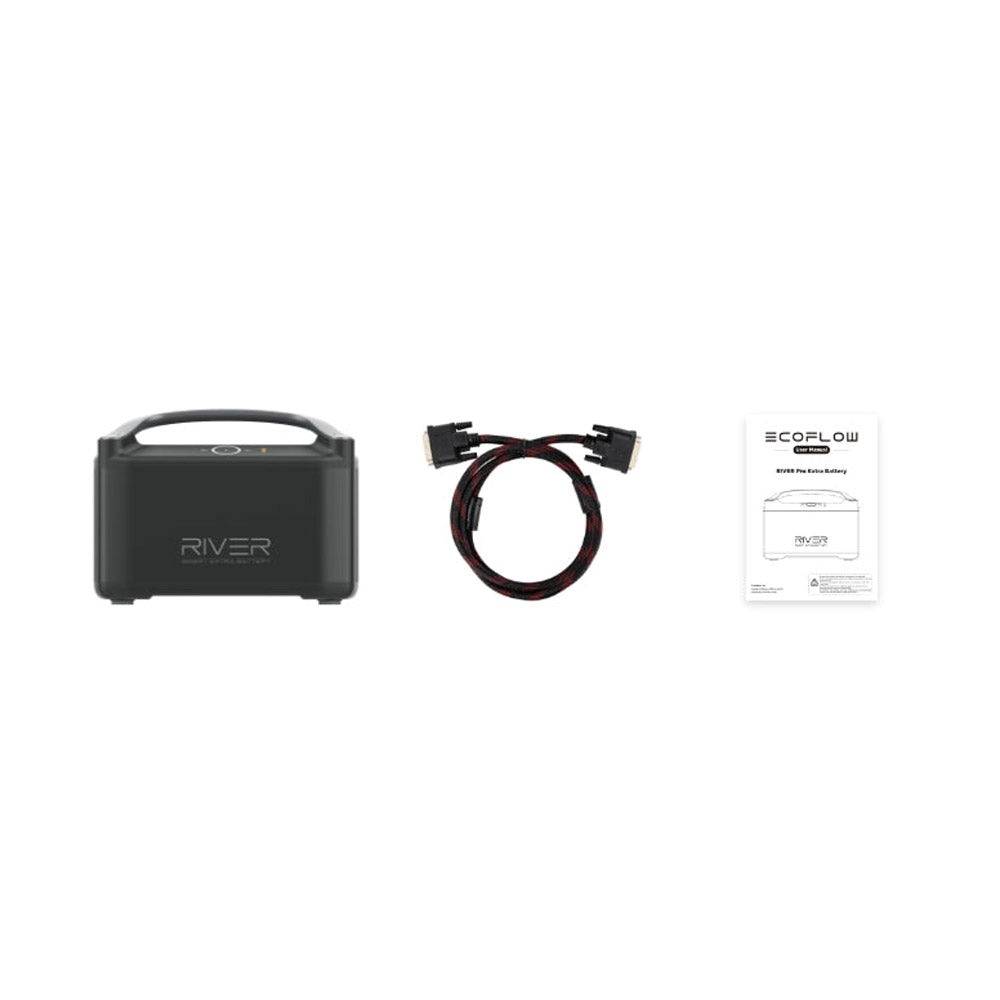 EcoFlow River Pro Extra Battery - Black