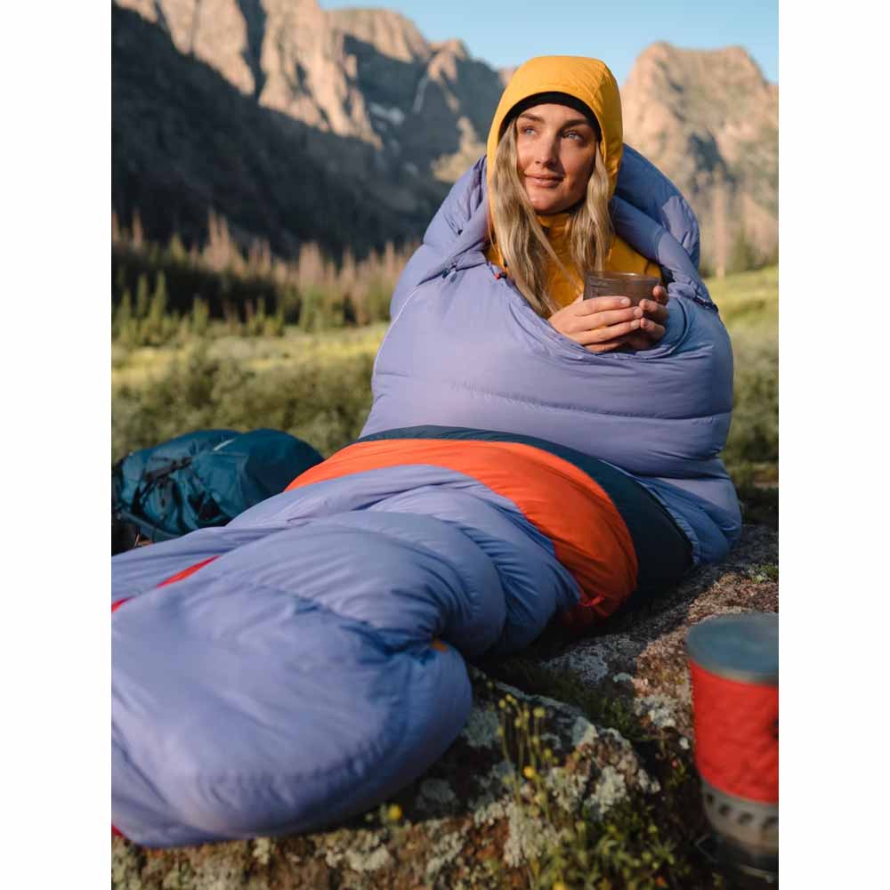 Marmot Womens Teton 15� Sleeping Bag - Paisley Purple/Arctic Navy