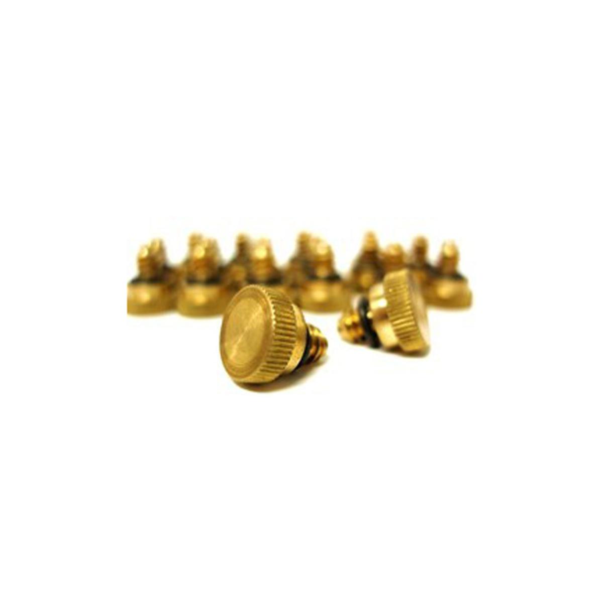 Misty Mate Brass Nozzle Plugs - 5 Pack