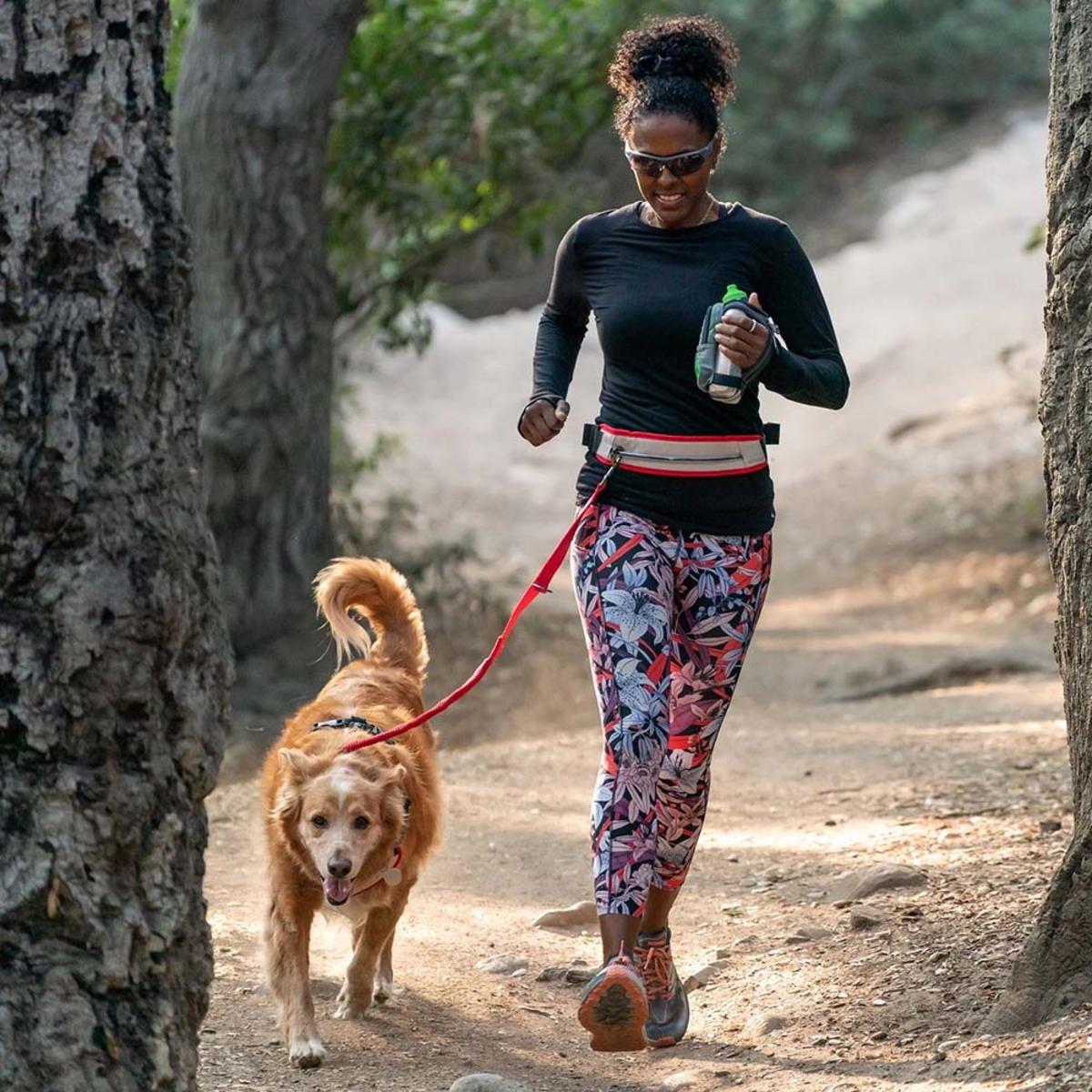 Nathan K9 Series Runners Waistbelt With Leash