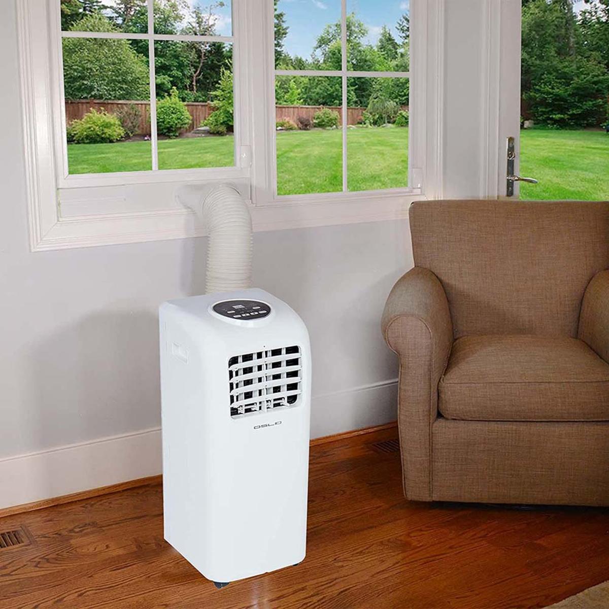 Oslo OSP1-05 Portable Air Conditioner, 8000 BTU - White