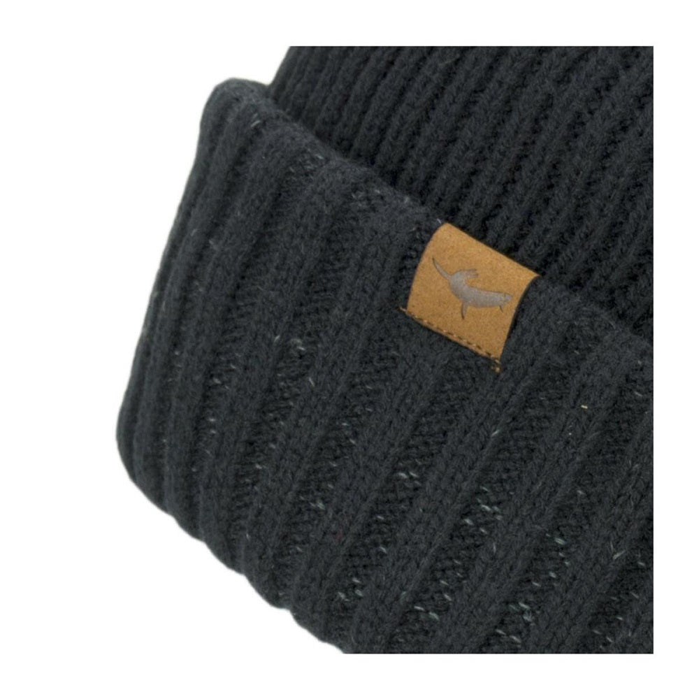 Sealskinz Mens Waterproof Cold Weather Roll Cuff Beanie Hat