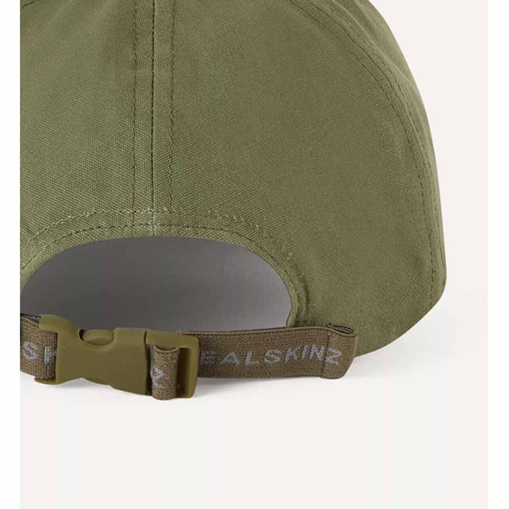 SealSkinz Womens Marham Waterproof Oiled Canvas Cap - Navy/Olive
