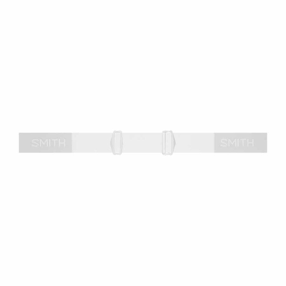 Smith Optics Rally Goggles Red Sol-X Mirror - White Frame