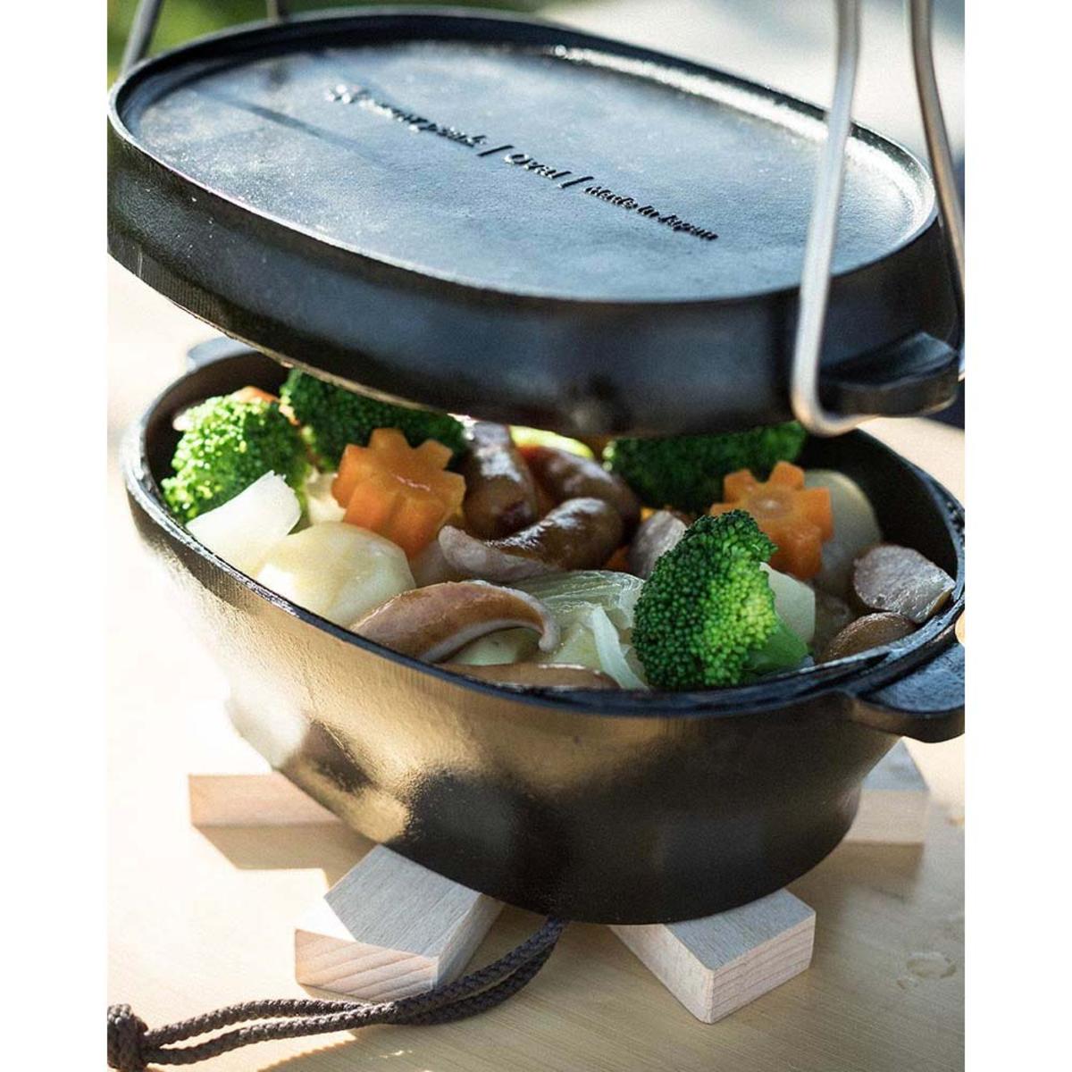 Snow Peak Micro Oval Dutch Oven