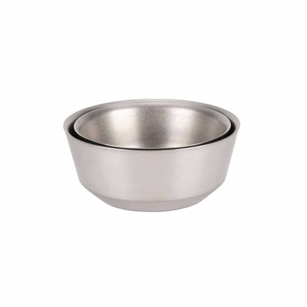 Snow Peak Titanium Double Bowl - 400mL