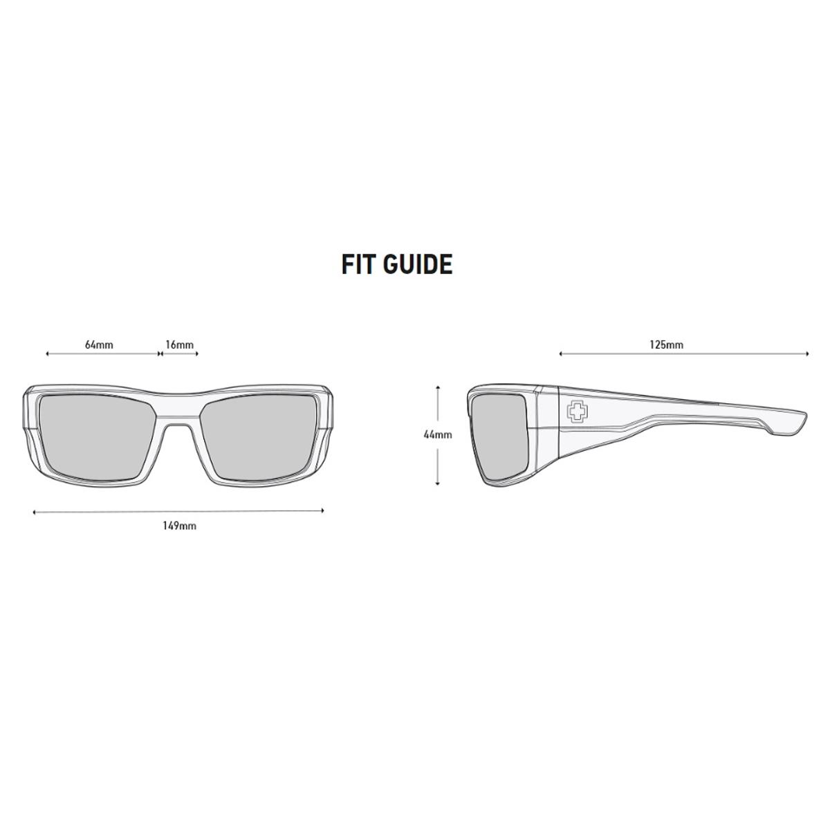 Spy Optic Dirk Soft Matte Black - HD Plus Gray Green