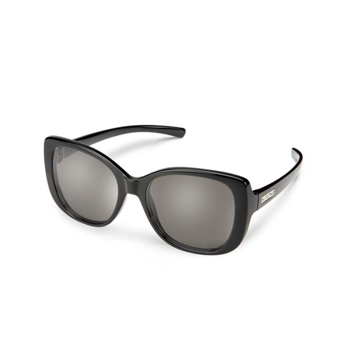 Suncloud Beyond Polarized Gray Sunglasses - Black Frame