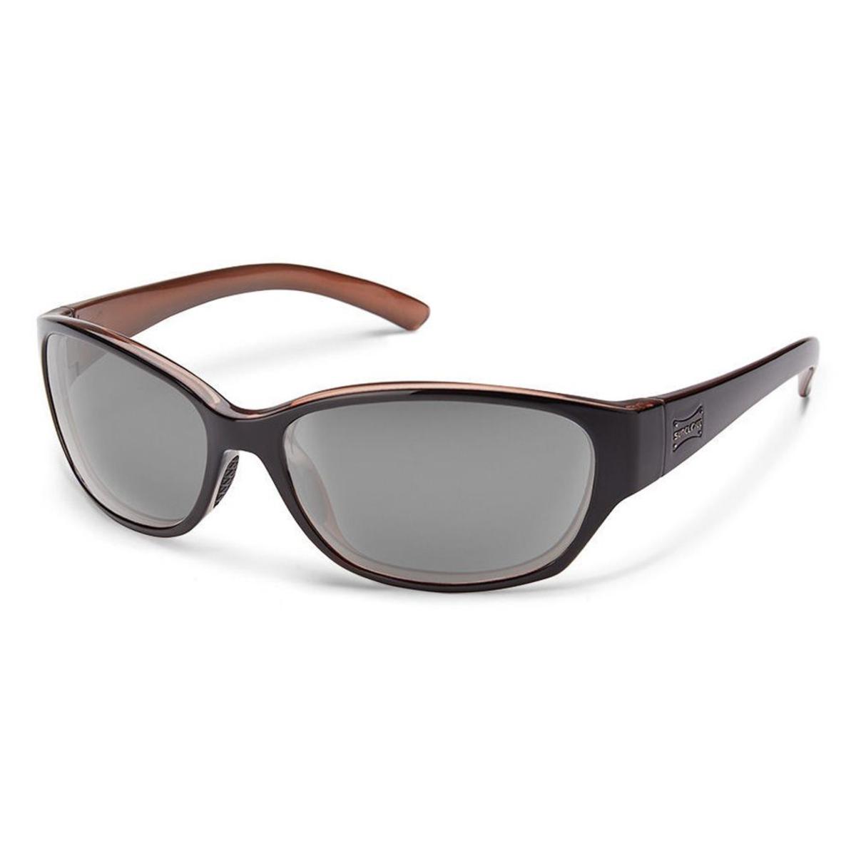 Suncloud Injection Duet Polarized Gray Sunglasses - Black Backpaint Frame