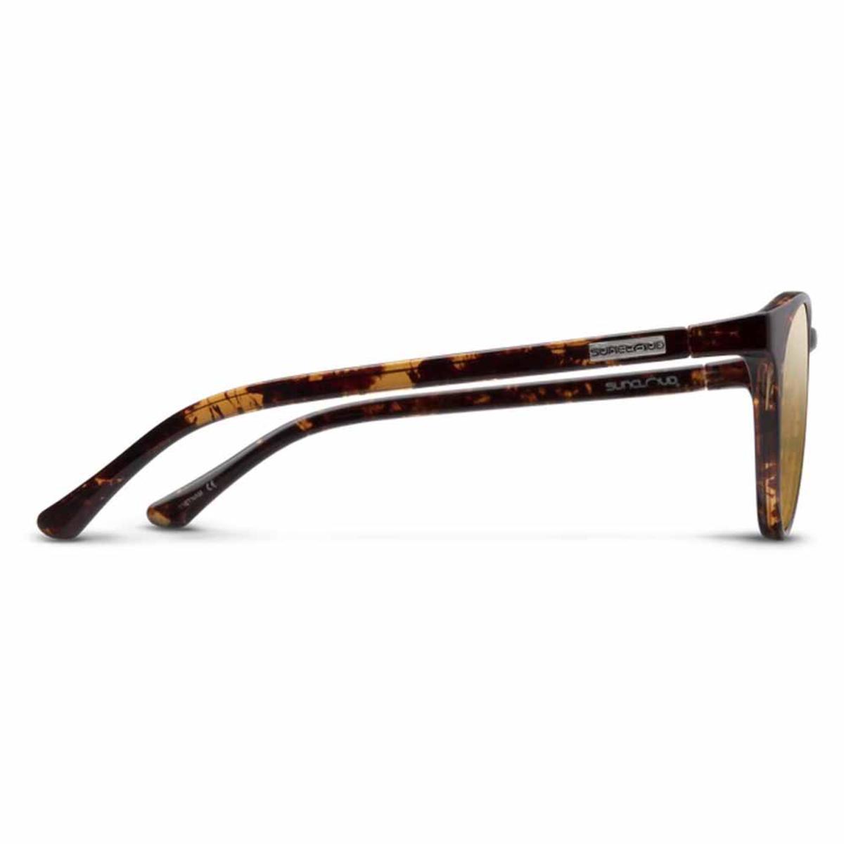 Suncloud Metric Polarized Sienna Mirror Sunglasses - Tortoise Frame