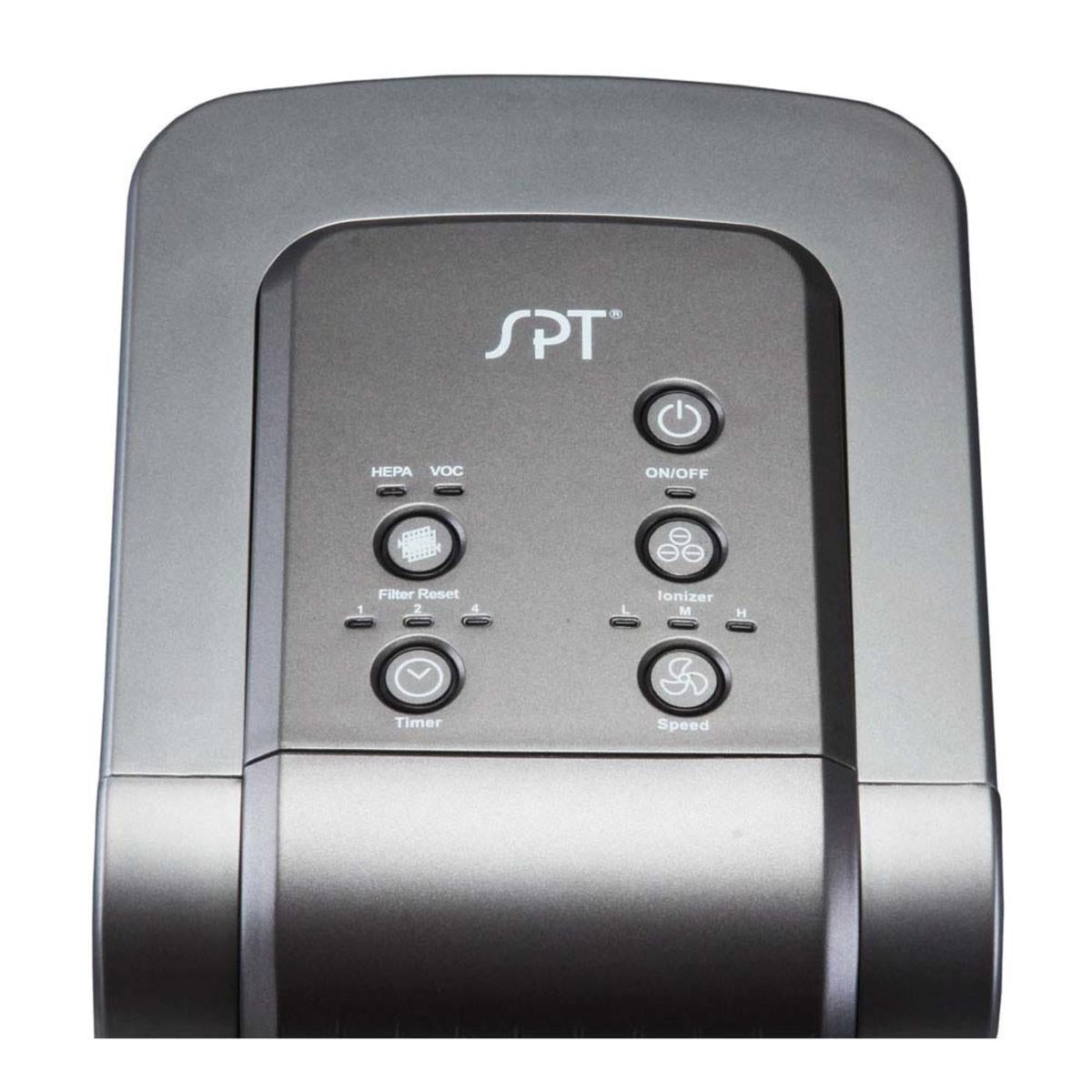 Sunpentown Tower HEPA/VOC Air Cleaner With Ionizer