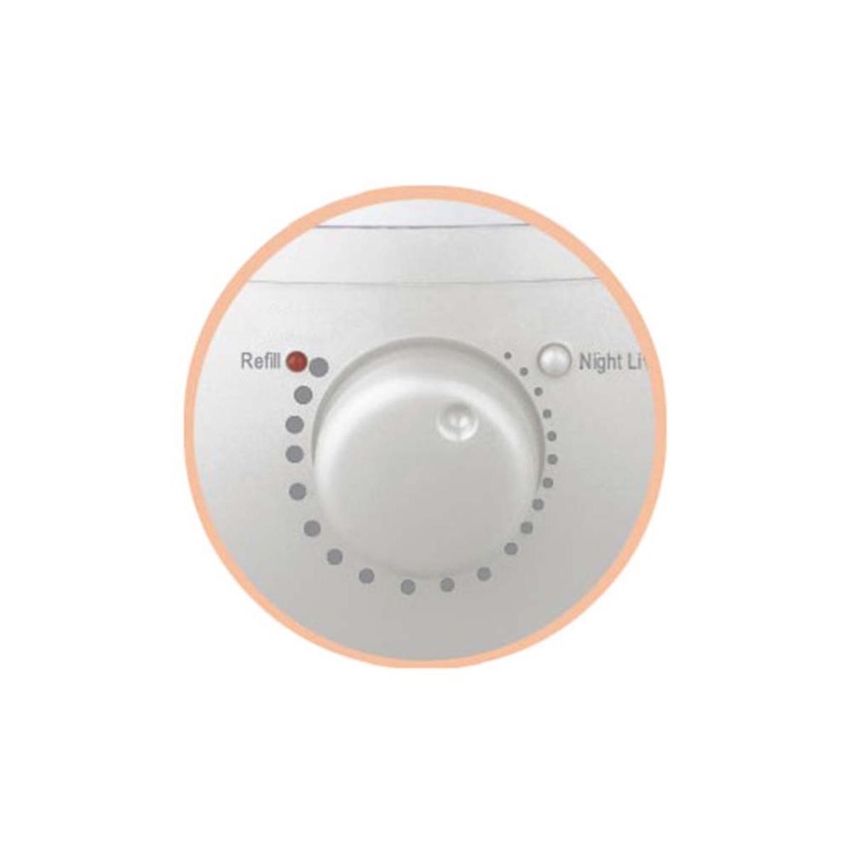 Sunpentown Ultrasonic Humidifier With Fragrance Diffuser - Pearl White