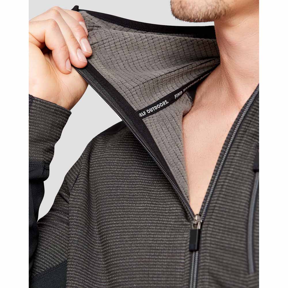 Terramar Mens C-Suite Mid-Layer Fusion Full Zip