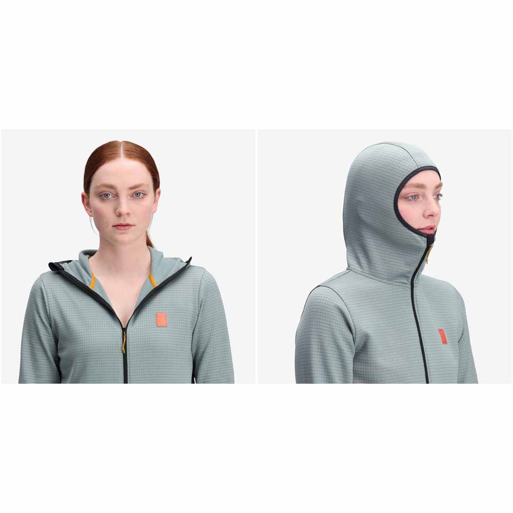 Topo Designs Womens Global Midlayer Hoodie