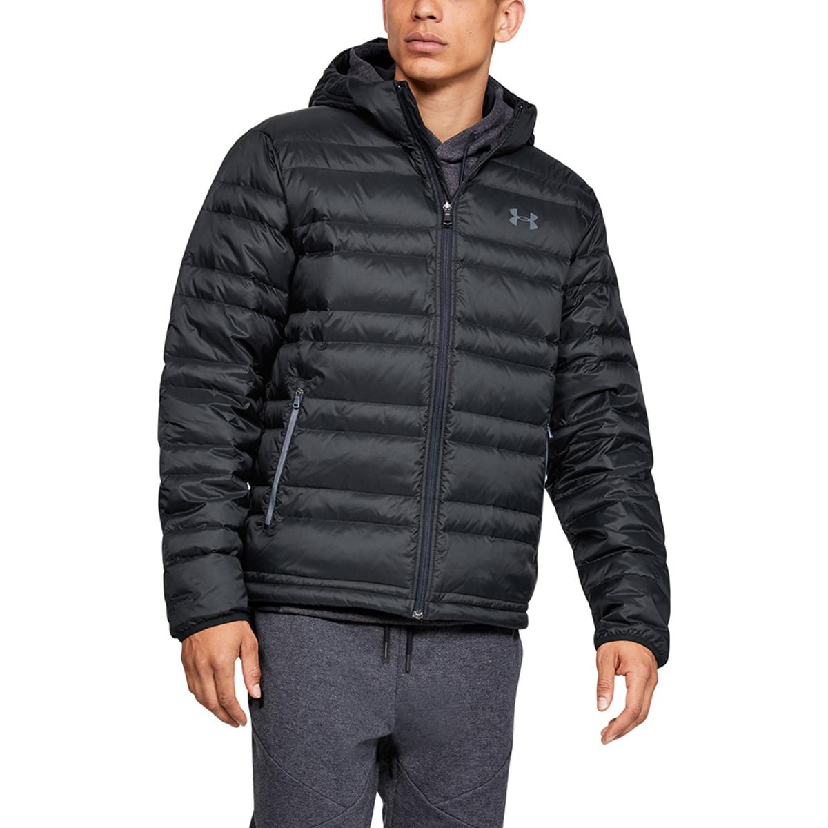 Under Armour Mens Armour Down Hooded Jacket