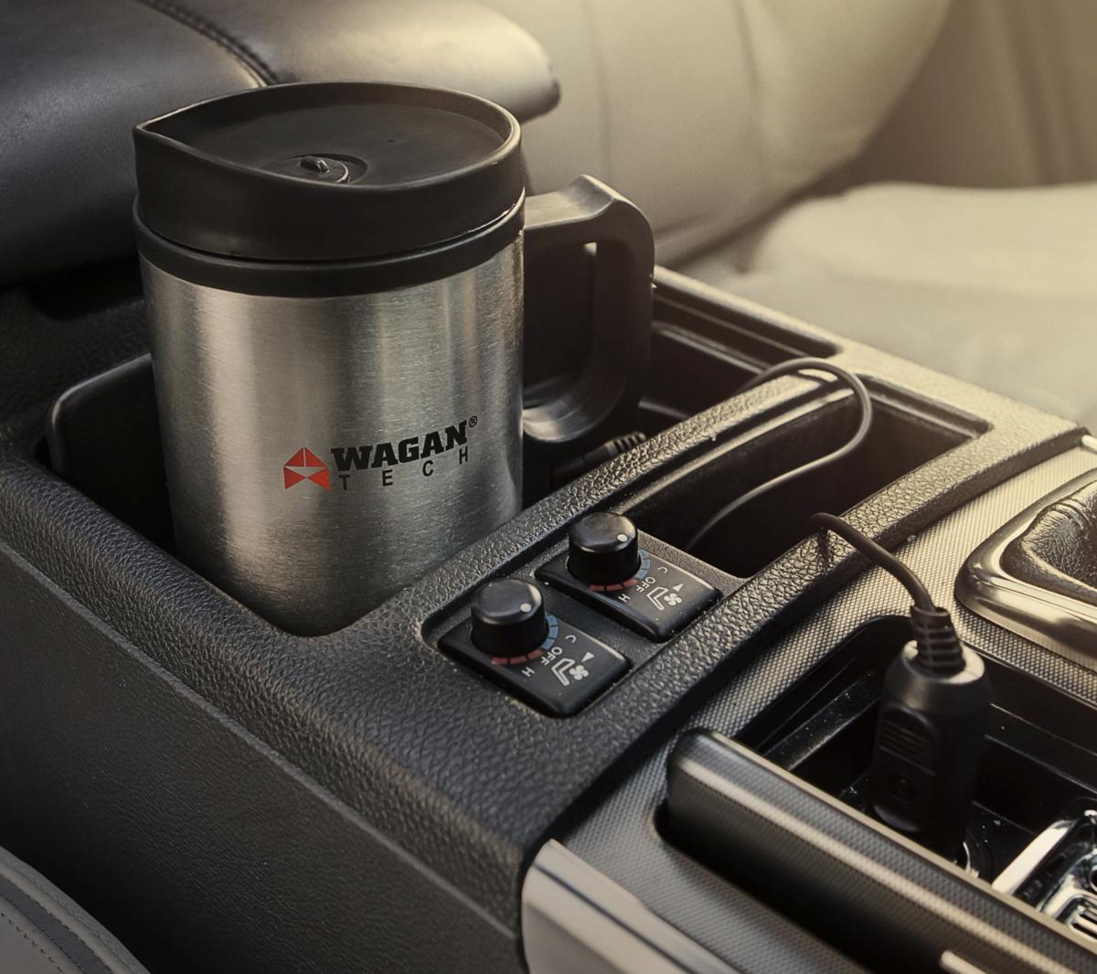 Wagan 12V Heated Travel Mug - 2 Pack