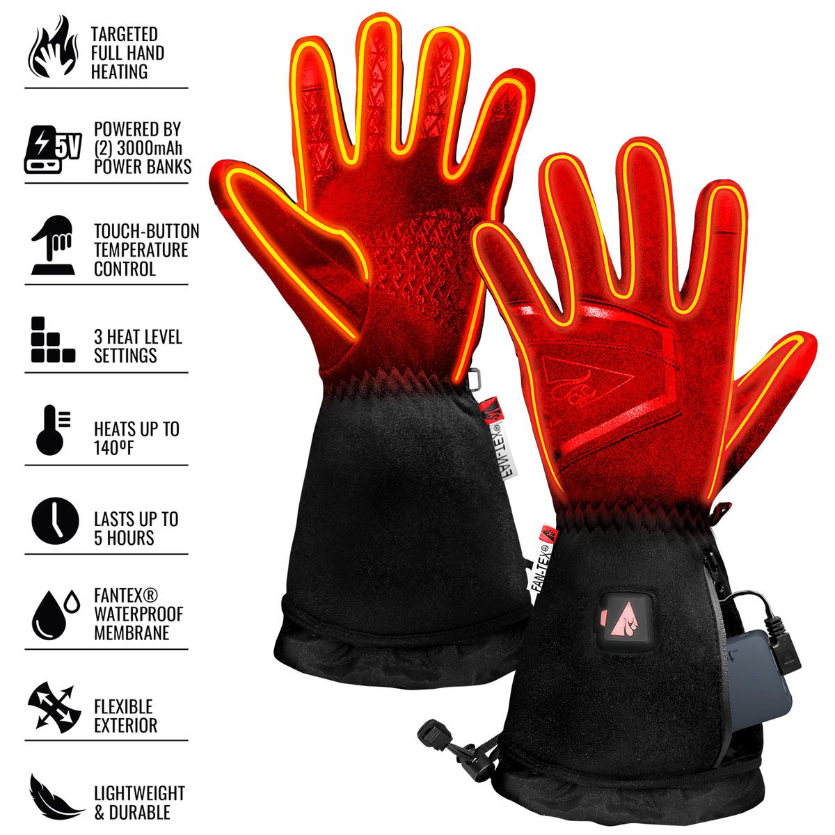  ActionHeat 5V Womens Featherweight Heated Gloves