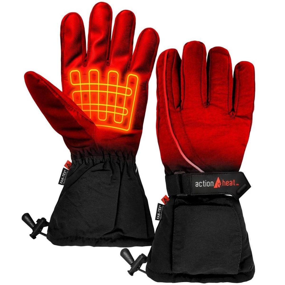  Open Box ActionHeat Mens AA Battery Heated Gloves