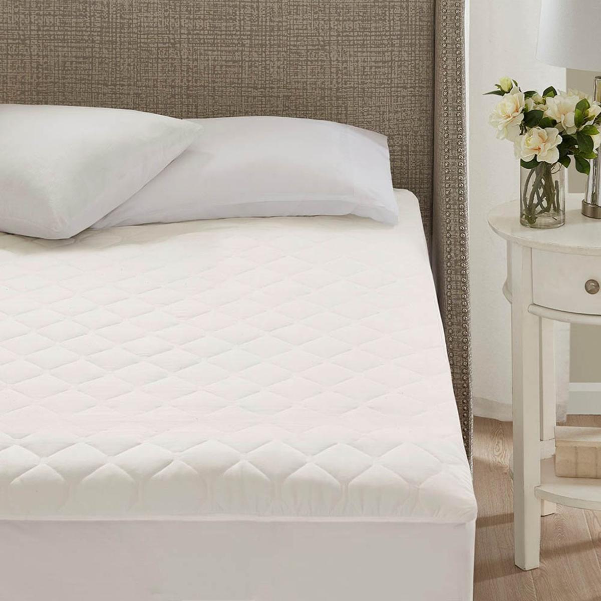  Beautyrest Cotton Deep Pocket Heated Mattress Pad With 20 Heat Settings - King / Cal King