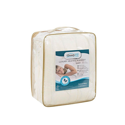  Beautyrest Electric Micro Fleece Heated Blanket - Queen