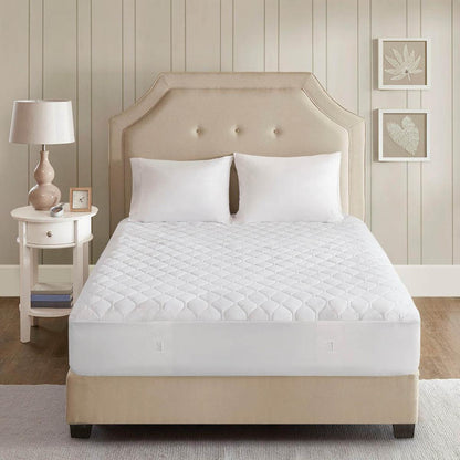  Beautyrest Heated Microfiber Mattress Pad With 3M Scotchgard - Queen / King / Cal King