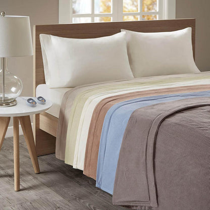  Beautyrest Electric Micro Fleece Heated Blanket - Full