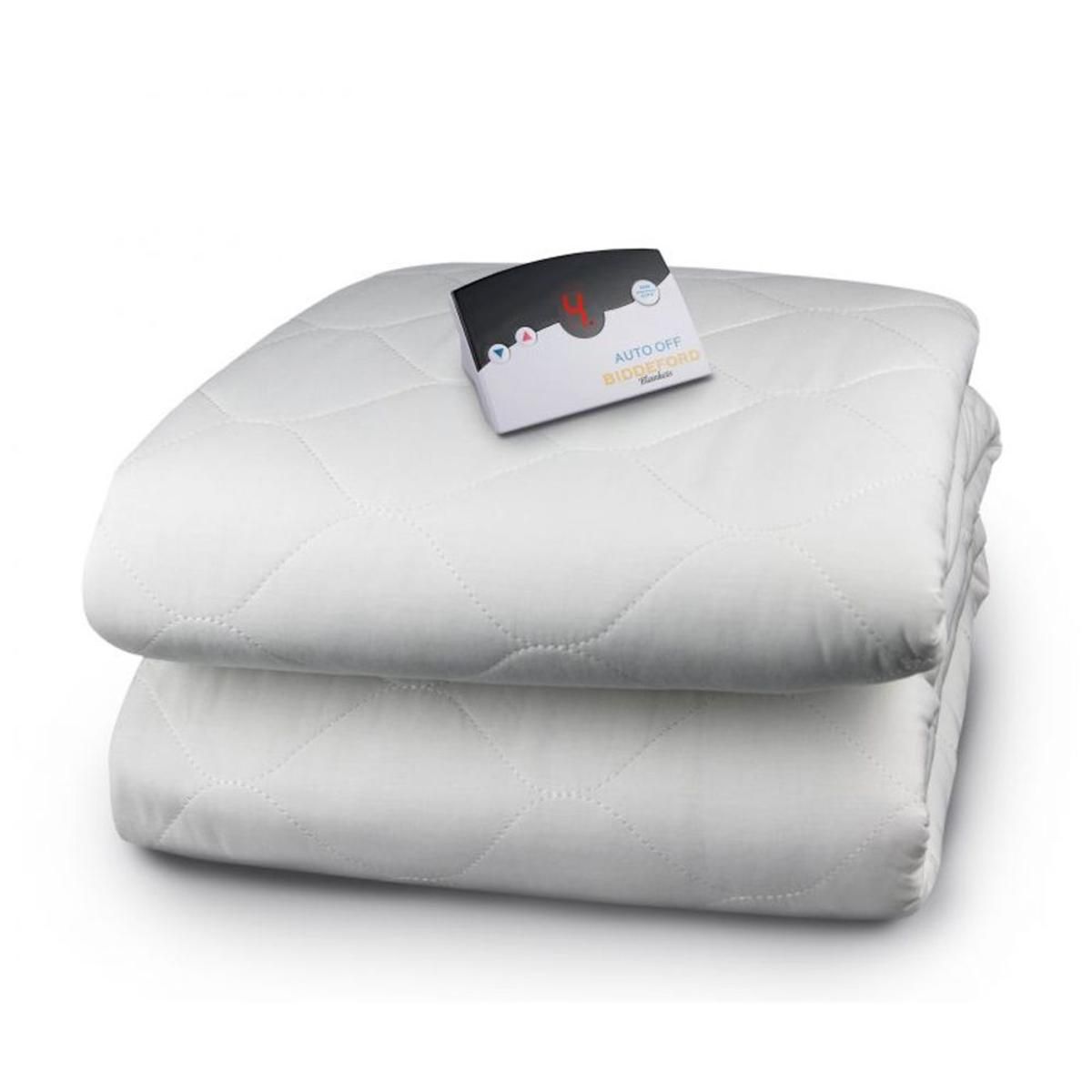  Biddeford Blankets Quilted Electric Heated Mattress Pad - Twin