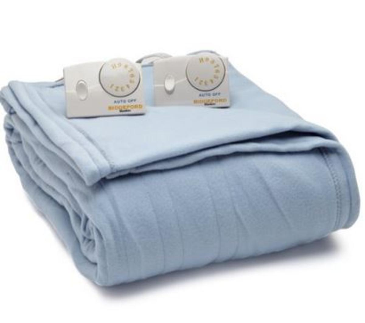  Biddeford Comfort Knit Fleece Heated Blanket - King
