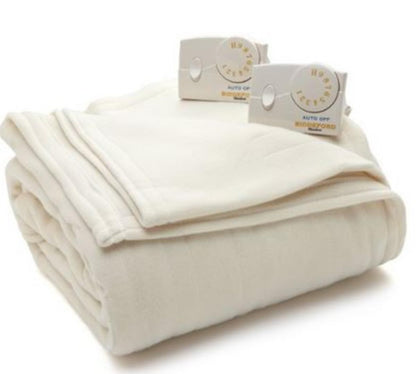  Biddeford Comfort Knit Fleece Heated Blanket - Queen