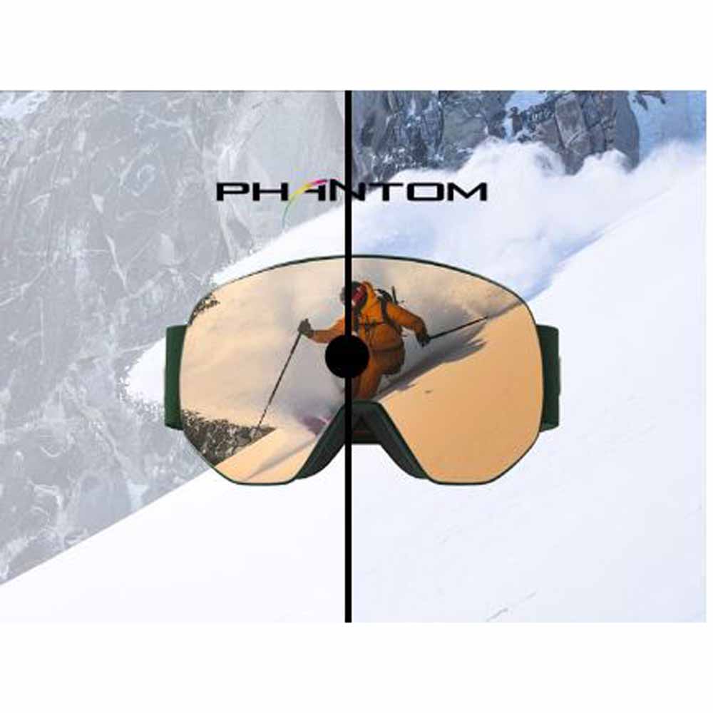  Bolle Maddox Goggle Black Corp Matte - Phantom+ Blue Semi-polarized Photochromic