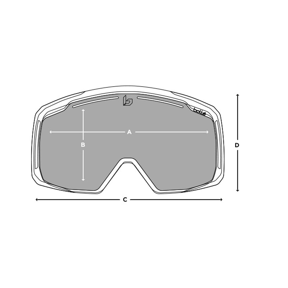  Bolle Maddox Goggle Black Matte - Vermillon Gun