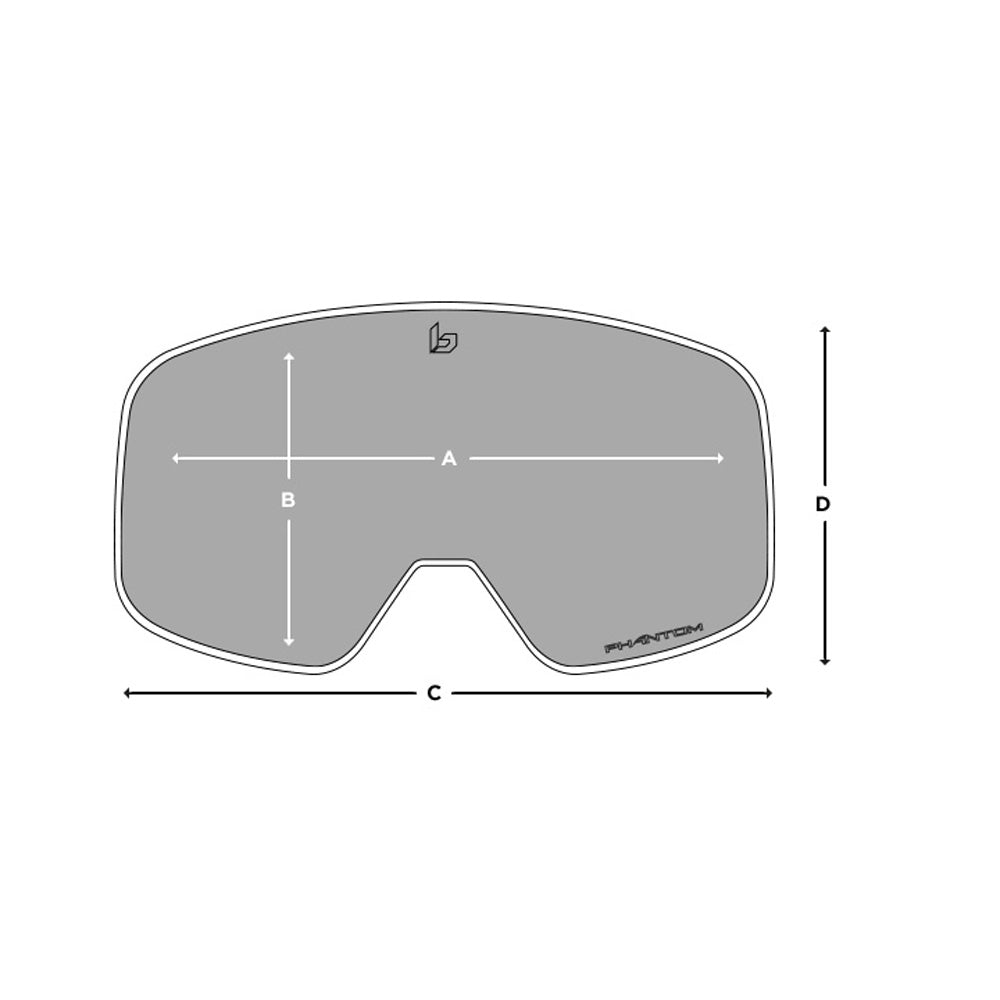  Bolle Nevada Goggle Race Black Matte - Volt Ruby