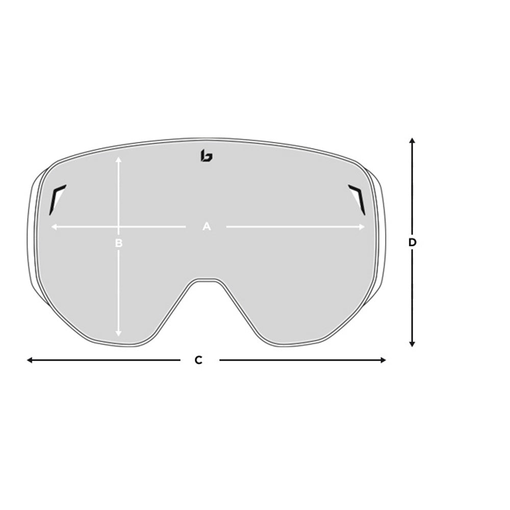  Bolle Torus Goggle Full Black Matte - Grey