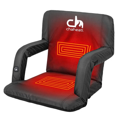  Chaheati 7V Heated Folding Bleacher Seat