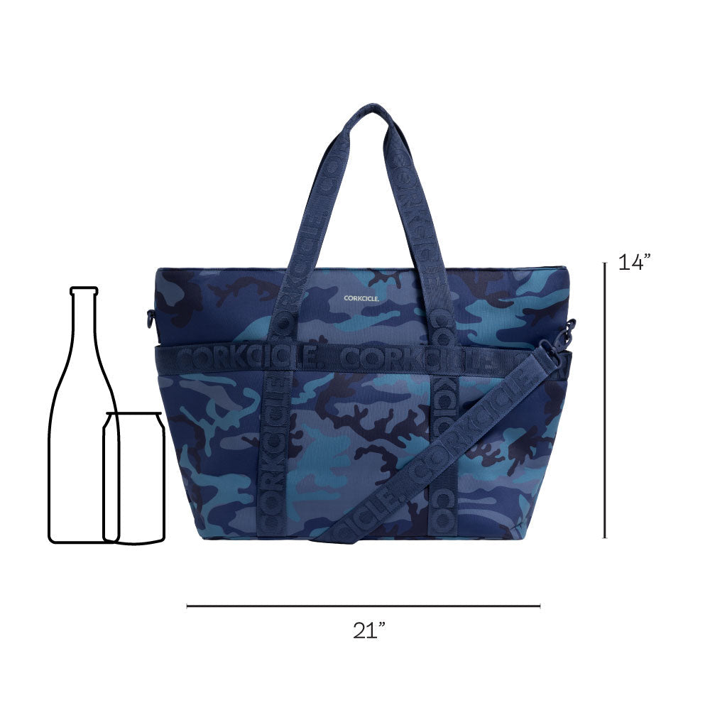  Corkcicle Estelle Tote - Santorini Neoprene