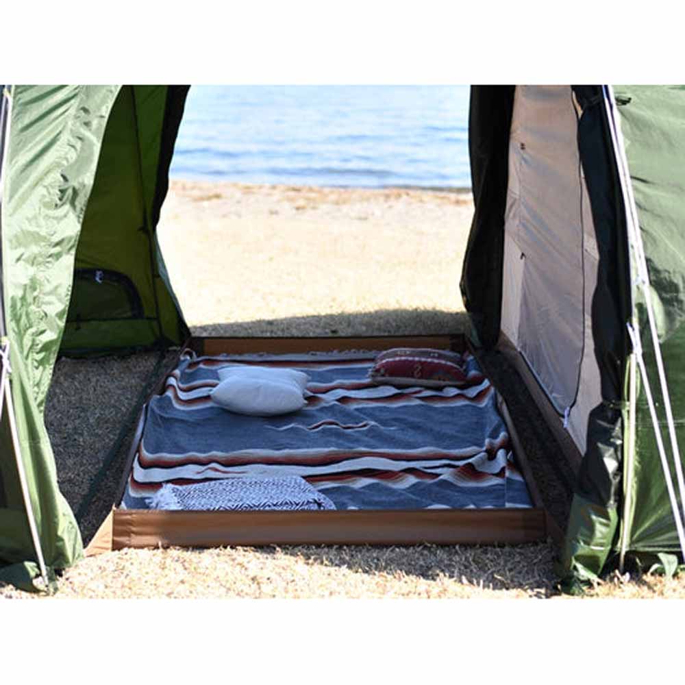  DOD Outdoors Kama Zashiki Removable Tent Floor - Small/Brown