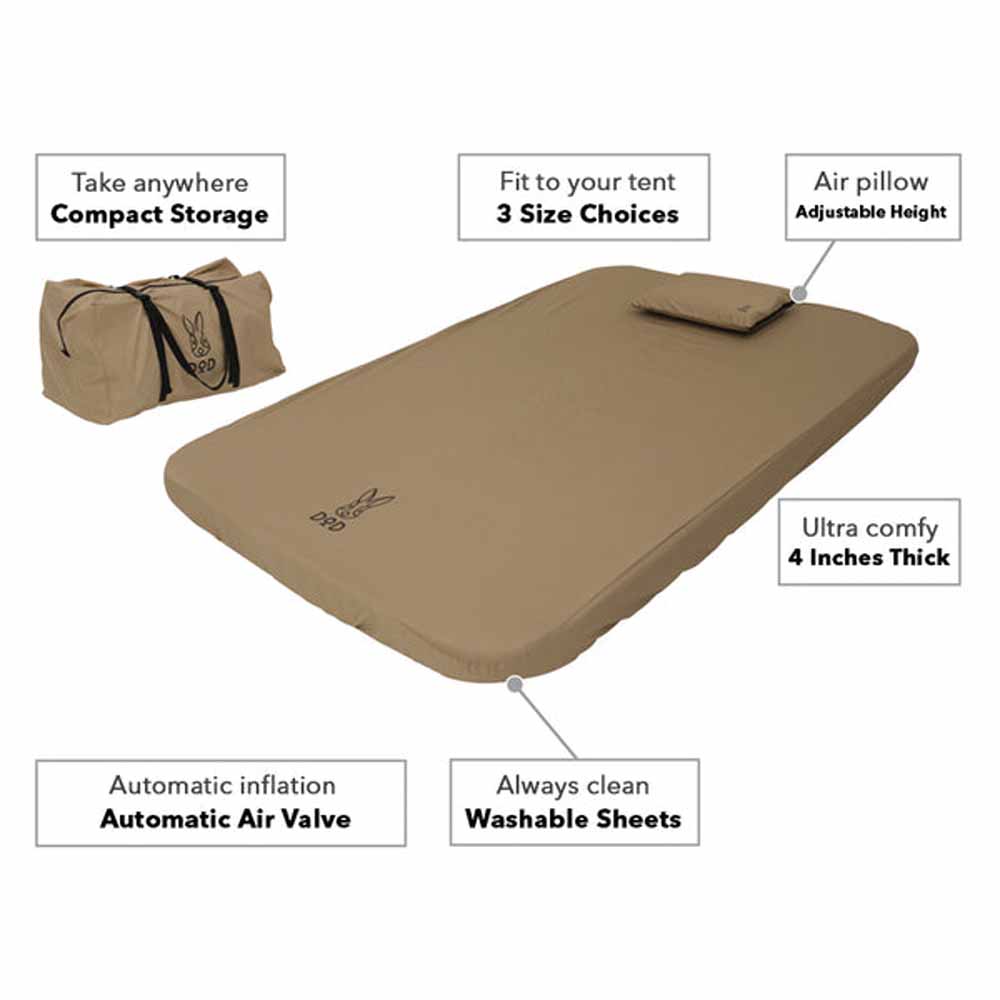  DOD Outdoors Soto Sleeping Pad - Large/Tan