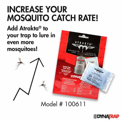  DynaTrap 1 Acre Mosquito & Insect Trap With AtraktaGlo Light - Black