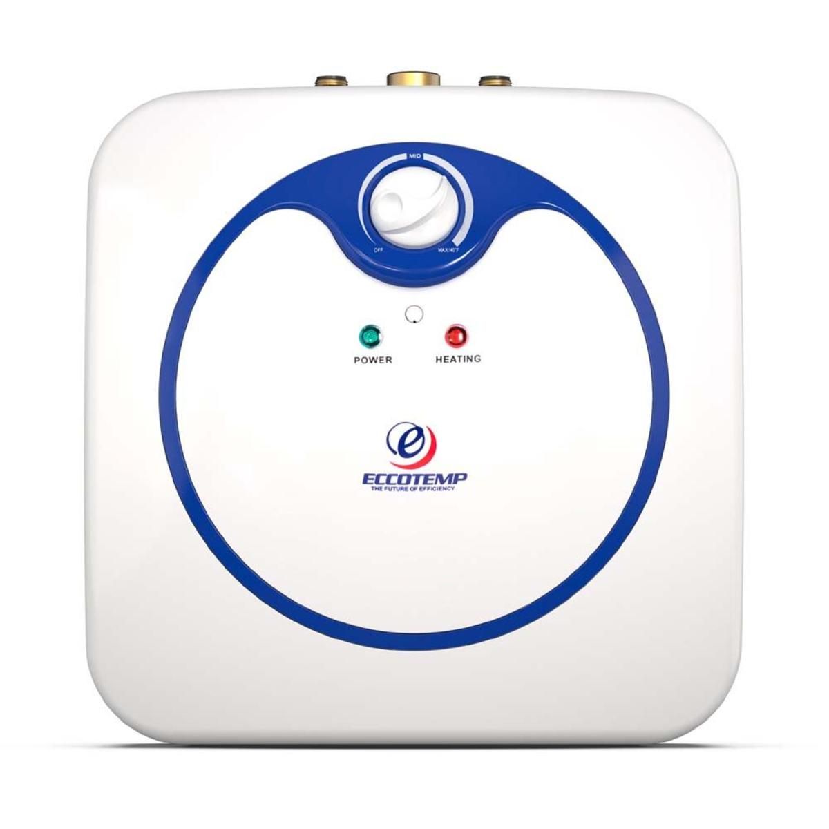  Eccotemp Electric 7 Gallon Mini Storage Tank Water Heater - White