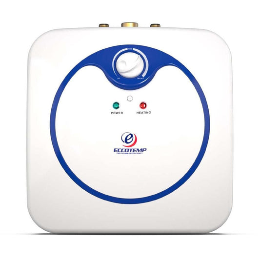  Eccotemp Electric 7 Gallon Mini Storage Tank Water Heater - White