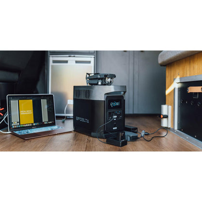  EcoFlow Delta 1000 Portable Power Station - Gray & Black