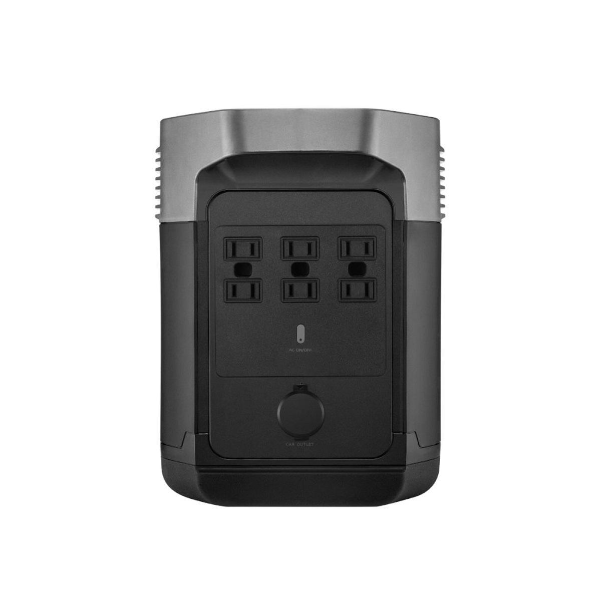  EcoFlow Delta 1300 Portable Power Station - Gray & Black