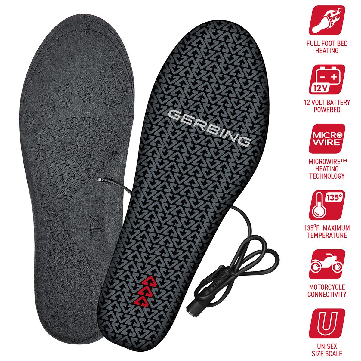  Gerbing 12V Motorcycle Heated Insoles