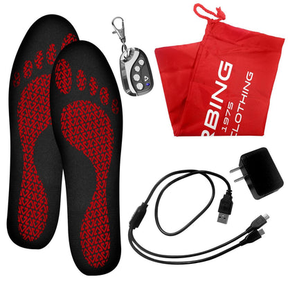  Gerbing 3V Rechargeable Heated Insoles With Remote